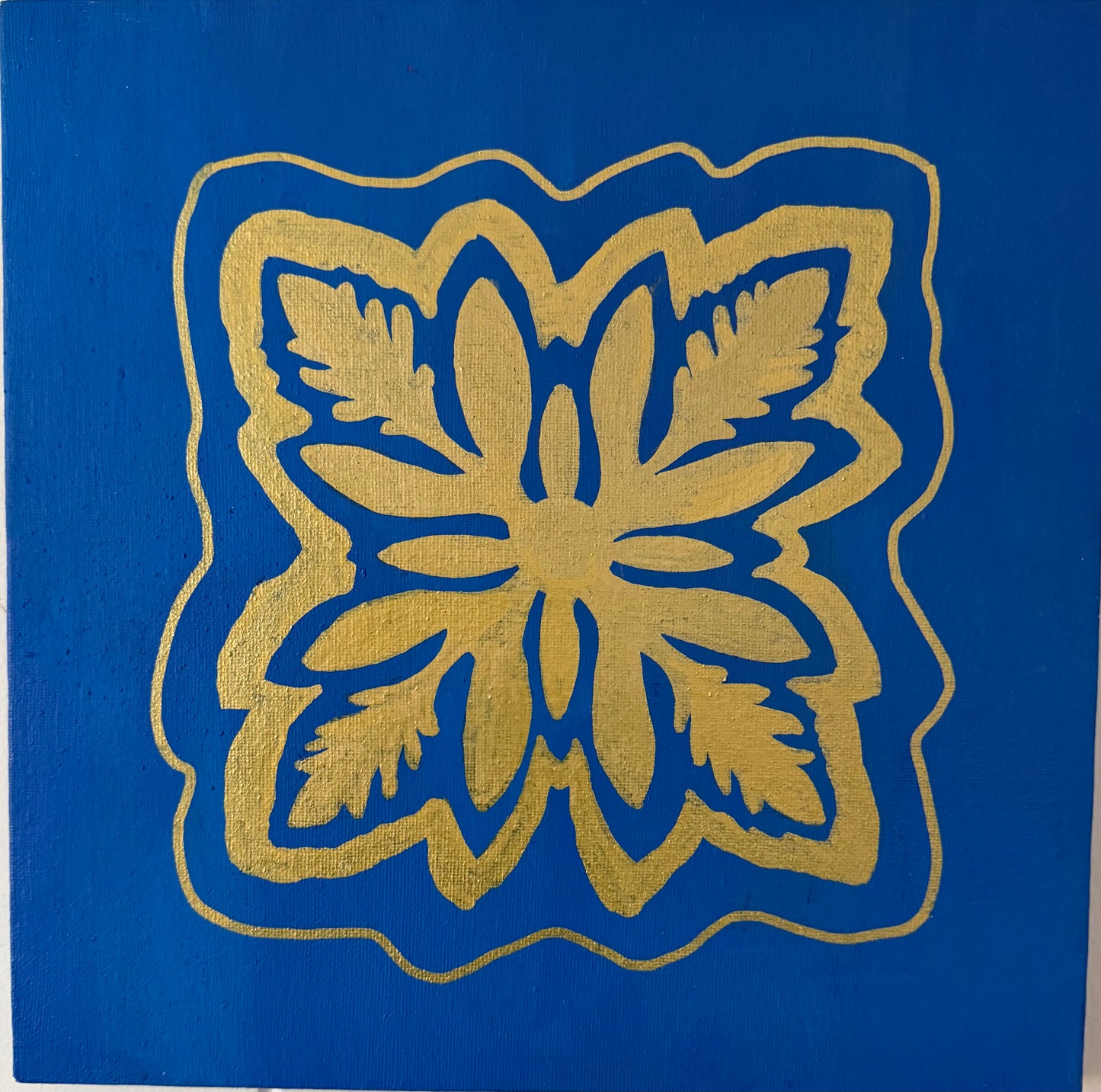 "'Awapuhi'ula'ula" Avalia's original painting.